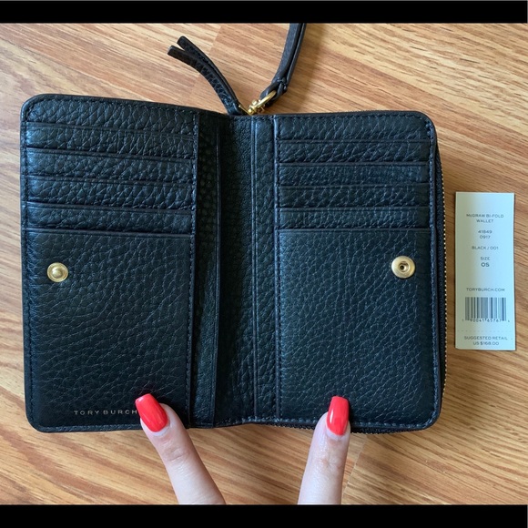 ❌SOLD❌ Tory Burch McGraw Bi-Fold Wallet - Picture 3 of 8